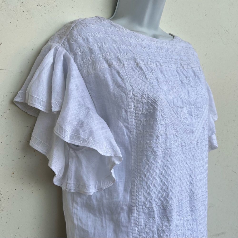 Ralph Lauren White cotton dress size 4 NWT - Picture 9 of 16